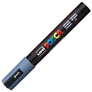 Маркер акриловый Uni Posca PC-5M сине-серый, 1.8 - 2.5 мм, круглый