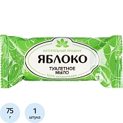 Мыло туалетное 75 г, 'Яблоко' АГРОПРОМ-ЮГ, натуральное, 732299