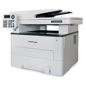 МФУ лазерное PANTUM M6800FDW '4 в 1', А4, 30 стр./мин., 60000 стр./мес., ДУПЛЕКС, АПД, Wi-Fi, сетева