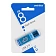 Флеш-диск 8 GB, SMARTBUY Glossy, USB 2.0, синий, SB8GBGS-B