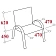 Конференц-кресло BN_TQ_Echair-807 VPU кожзам черный, хром
