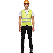 Жилет сигнальный Тип1Е, цв.лимон.(р.L-XL/48-54)