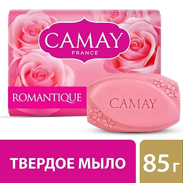 Мыло туалетное 85 г, CAMAY 'Французская роза'