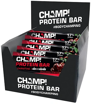 Протеиновый батончик Champ шоколадная вишня, 45г