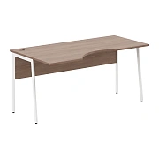 Стол прямой СА-1P(L) Ясень Шимо/Белый 1600х900х755 IMAGO PLUS