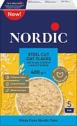 Хлопья овсяные Nordic 5 минут варки, 400г