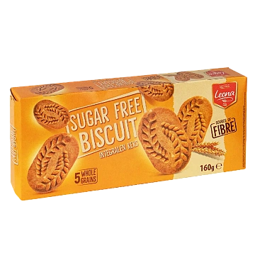 Печенье Leona Breakfast Biscuits без сахара, 160г