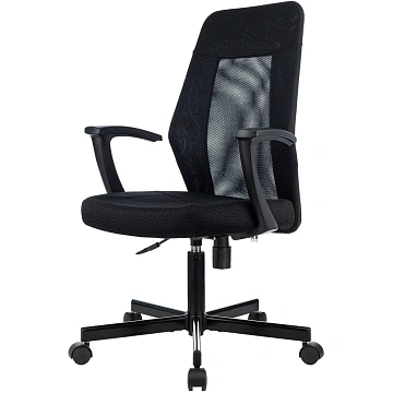 Кресло VB_EChair-225 PTW_TW11 сетка/ткань черный