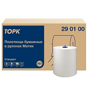 Бумажные полотенца Tork Universal Soft Matic H1, в рулоне, 280м, 1 слой, белые, 290100 (290059)