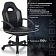 Кресло компьютерное BRABIX 'Spark GM-201', экокожа, черное/серое, 532504