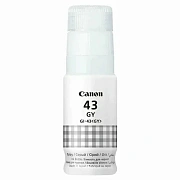 Чернила CANON (GI-43GY) для СНПЧ Pixma G540 / G640, серые, 8000 стр., оригинальные, 4707C001