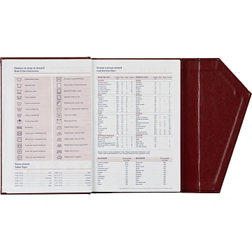 Ежедневник недатированный бордо, А5,143х210мм,180л,ATTACHE MAGNET