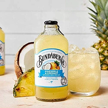 Напиток газированный Bundaberg ананас-кокос, 0.375л