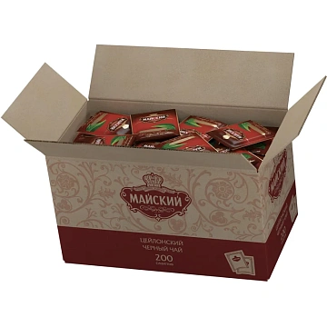 Чай Майский черный (2г х 200шт), 400г