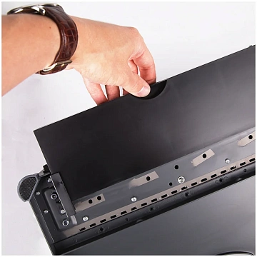 Брошюровщик OfficeSpace BM124 'Perfect bind' для пластиковых пружин, пробивает 12л., сшивает 450л.