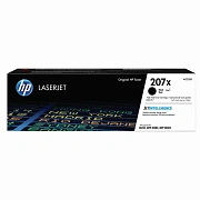 Картридж лазерный HP (W2210X) Color LJ M282/M283/M255, №207X, черный, оригинальный, ресурс 3150 стра