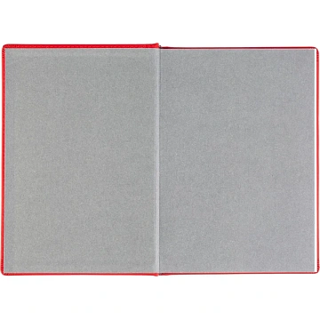 Ежедневник датированный 2026 А5+ VELVET красный 3-123/10