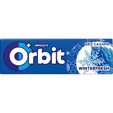 Жевательная резинка Orbit зимняя свежесть, 10шт