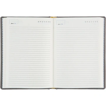 Ежедневник недатированный Attache Selection Animals, А5, 160л.,волк, серый