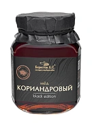 Мед Берестов А.С. натуральный Кориандровый Black edition, 500г