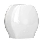 Диспенсер для туалетной бумаги в рулонах Merida Harmony BHB101, белый, пластик, Макси