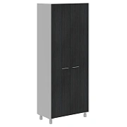 Шкаф с глухими дверьми OHC 87.1 Дуб Юкон Модерн/Металлик 874х450х2147 OFFIX NEW
