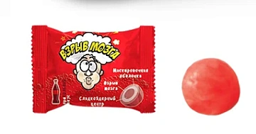 Карамель Конфитой Взрыв мозга Арбуз-кола, 3г