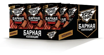 Сухарики Хрусteam Барные стейк с черным перцем, 70г