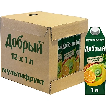 Нектар Добрый мультифрукт, 1л