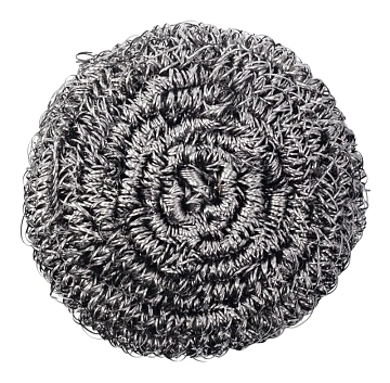 Губка Attribute Swirl из нержавеющей стали, 2+1шт