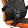 Кресло игровое Helmi HL-S07 'Boost', экокожа/ткань черная/оранжевая
