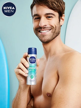 Антиперспирант Nivea Fresh Kick спрей, 150мл