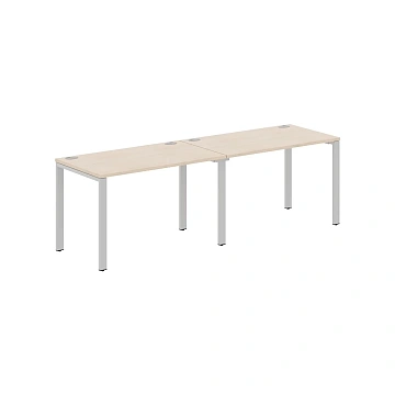 Стол 2-х местный XS6WST 2470 Бук Тиара/Серый 2400х700х750 XTEN-S60