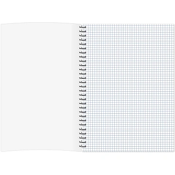 Бизнес-тетрадь А4 96л AttacheSelection Gold Collection клет,спир,карт,голуб