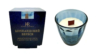 Свеча Kukina Raffinata ароматическая в стакане, 360мл