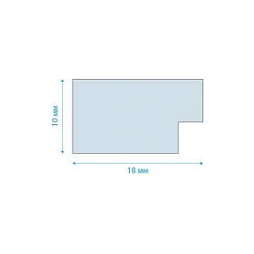 Рамка МДФ 30*40см, OfficeSpace 'Expo', белая