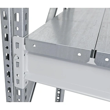 Стеллаж металлический ПРАКТИК_MS Pro   200/150x80/4 полки