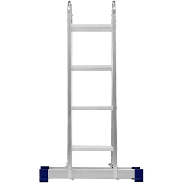 Лестница шарнирная алюминиевая 4х4 Сибртех (97882)