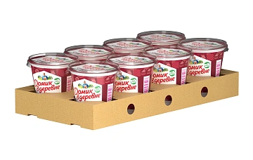 Сметана Домик в деревне 25%, 300г