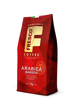 Кофе в зернах FRESCO 'Arabica Barista' 1 кг, арабика 100%