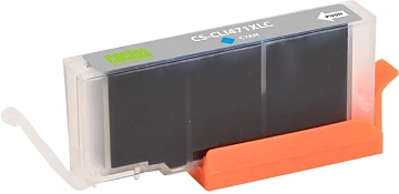 Картридж струйный Cactus CS-CLI471XLC голубой