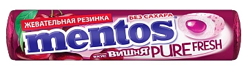 Жевательная резинка Mentos вишня, 15.5г