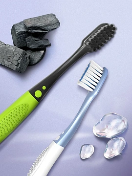 Зубная щетка Colgate Extra Density средняя, 2шт