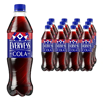 Напиток Evervess Cola газированный, 500мл