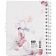 Бизнес-тетрадь А5,140л,кл,сп,пласт Attache Selection Flower Dreams I Choose