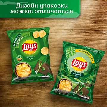 Чипсы Lay's Зеленый лук, 140г