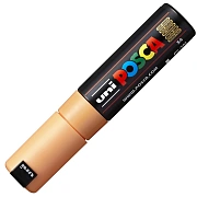 Маркер акриловый Uni Posca PC-7M лососевый, 4.5 - 5.5 мм, круглый