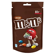 Драже конфеты M&m's с шоколадом, 80г