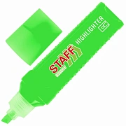 Текстовыделитель STAFF 'EVERYDAY HL-707', ЗЕЛЕНЫЙ, линия 1-5 мм, скошенный наконечник, 152543
