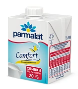 Сливки Parmalat ультрапастеризованные безлактозные 20%, 500мл
